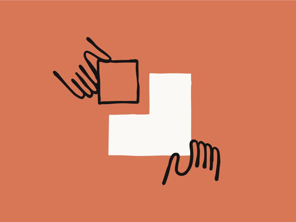 Illustration of a block being integrated into a larger square as Anthropic launches 'Integrations' for Claude that enables the AI to talk directly to your favourite daily work tools alongside a beefed-up 'Advanced Research' feature.